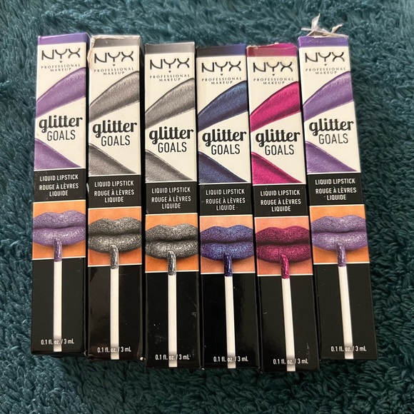 NYX glitter lipstick bundle - Picture 1 of 2